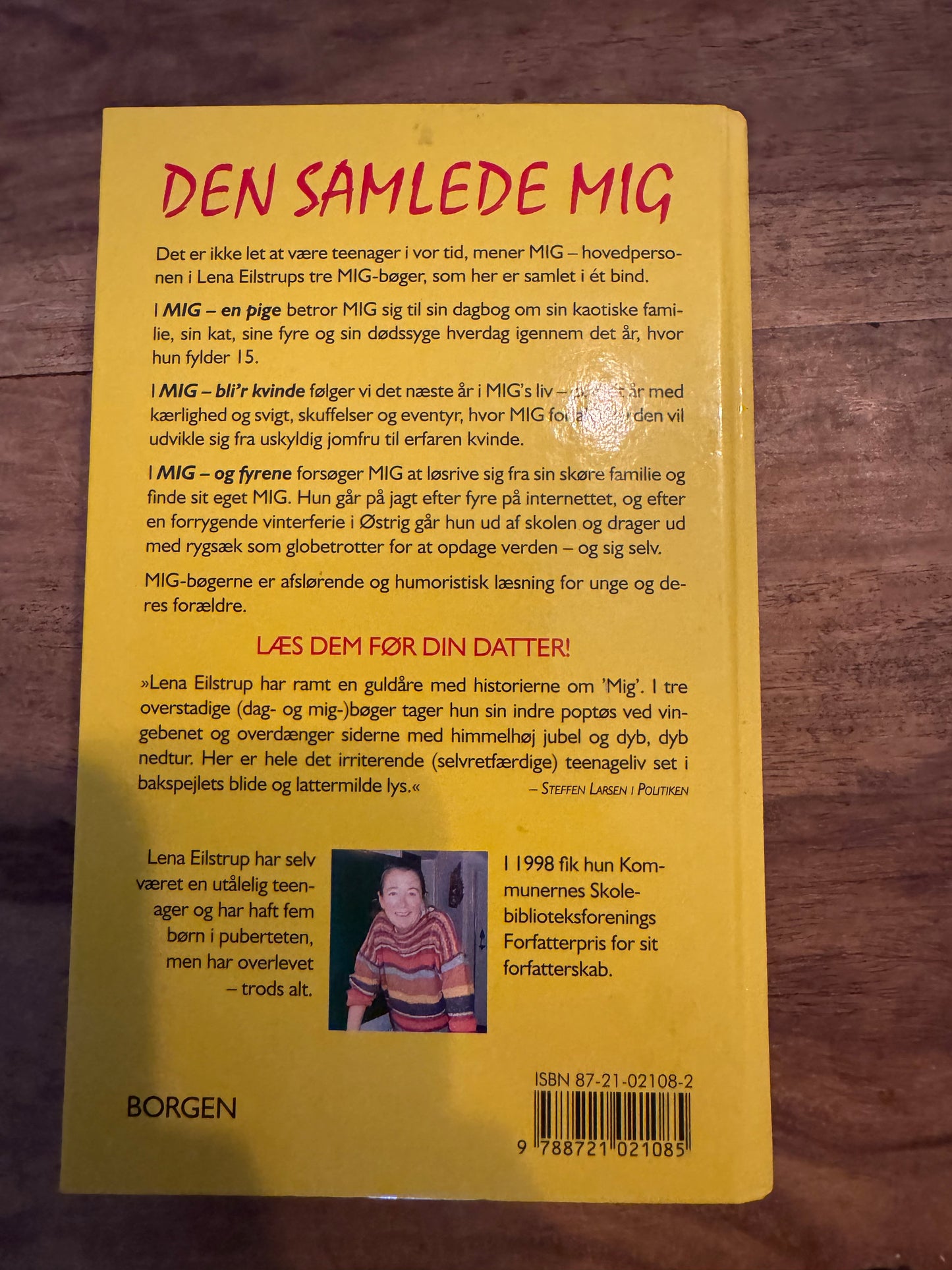 MIG - En Teenager Dagbøger og hotmails fra et pigeliv Lena Eilstrups