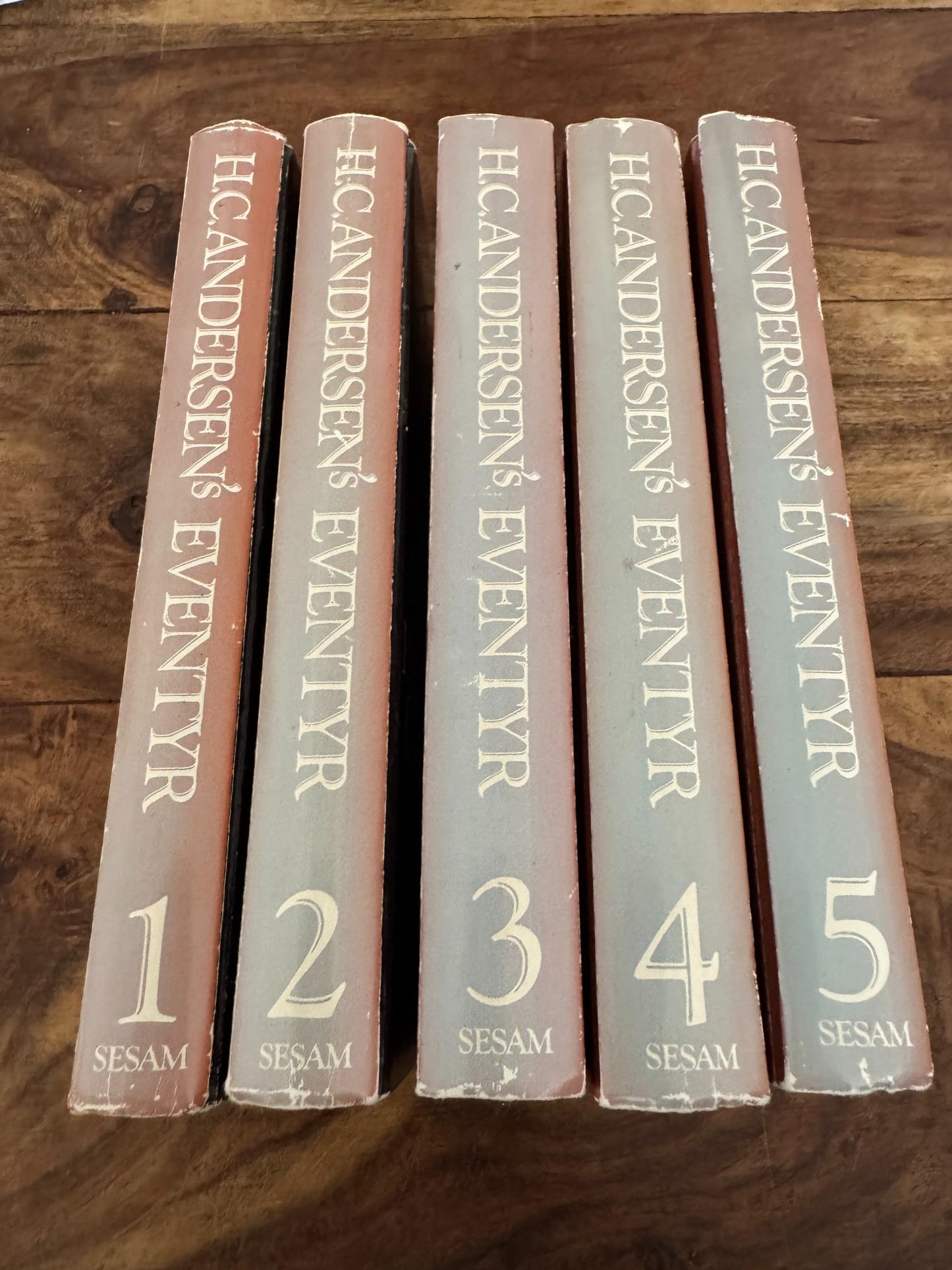 H.C. Andersen's Eventyr Bind 1 - 5