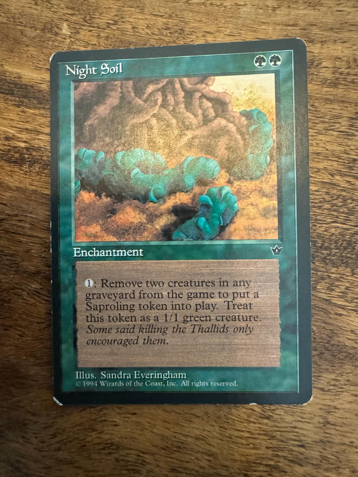 Magic The Gathering Night Soil Fallen Empires