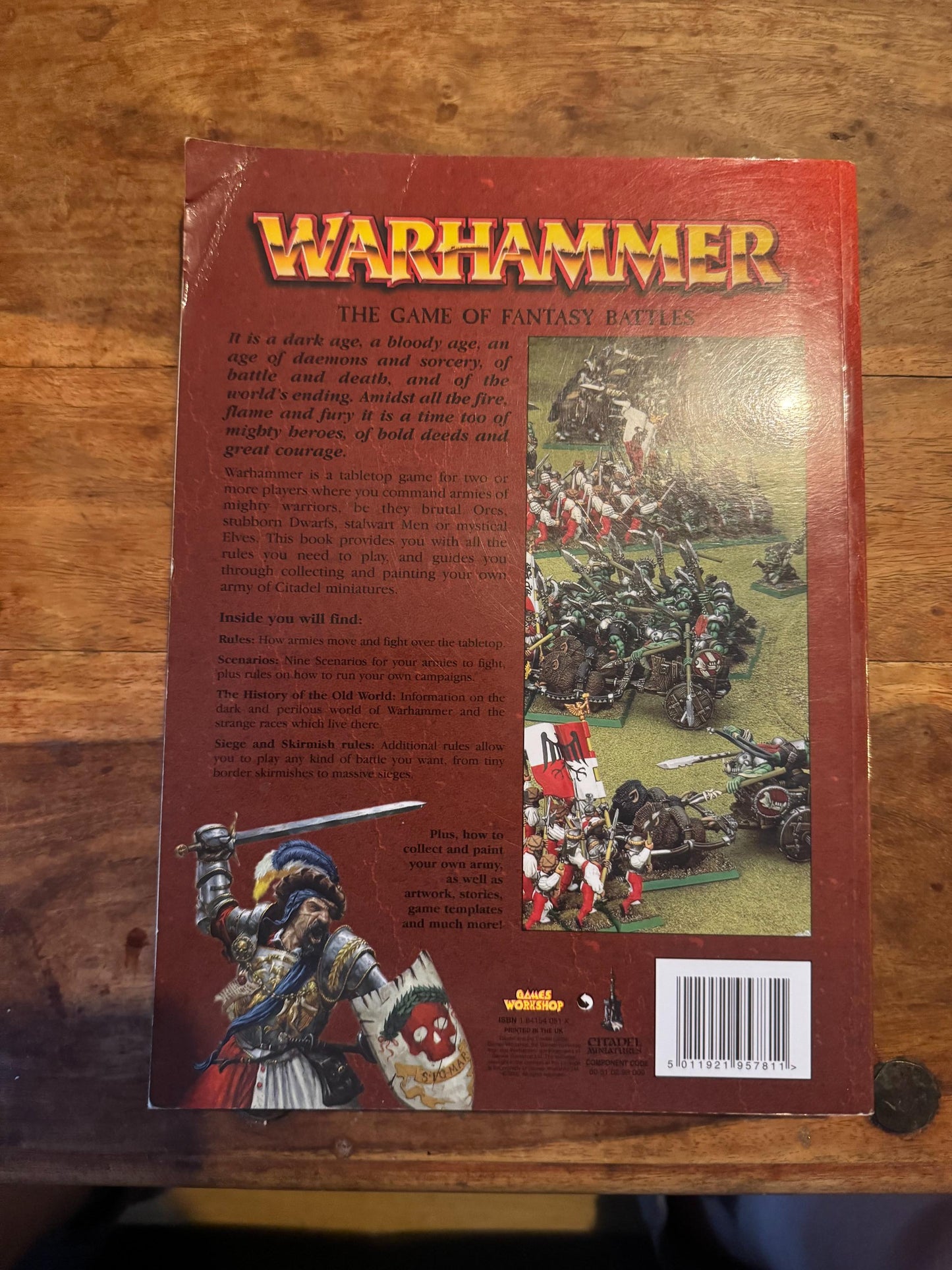 Warhammer The Game Of Fantasy Battles 6th Edition Games workshop