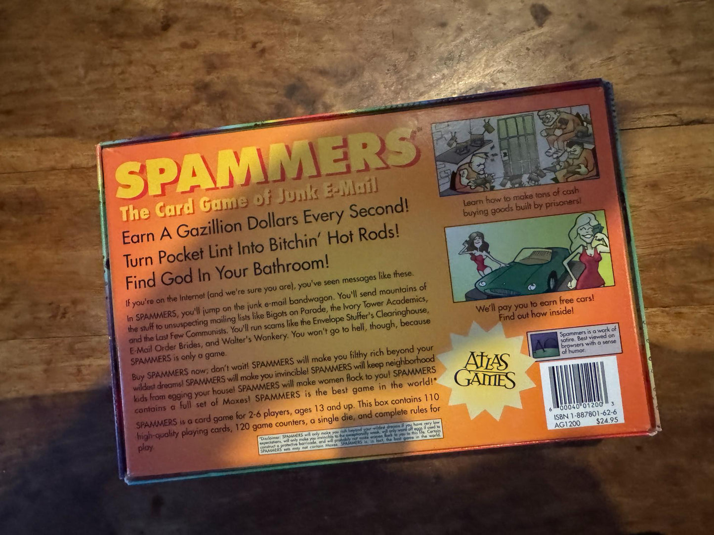 Spammers Atlas Games 1998