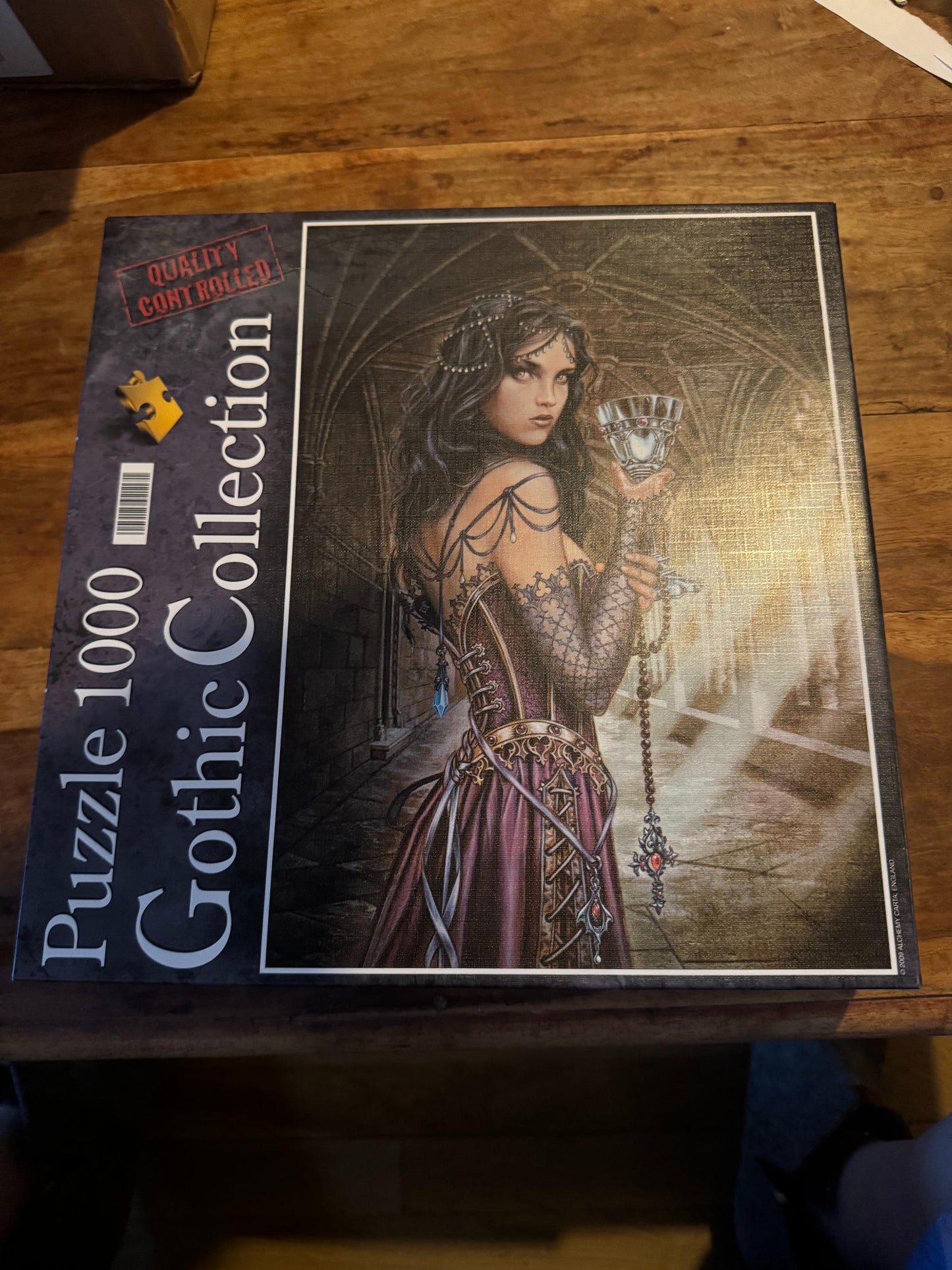 Jigsaw Puzzle Name of the Rose Gothic Collection Clementoni 1000 Piece