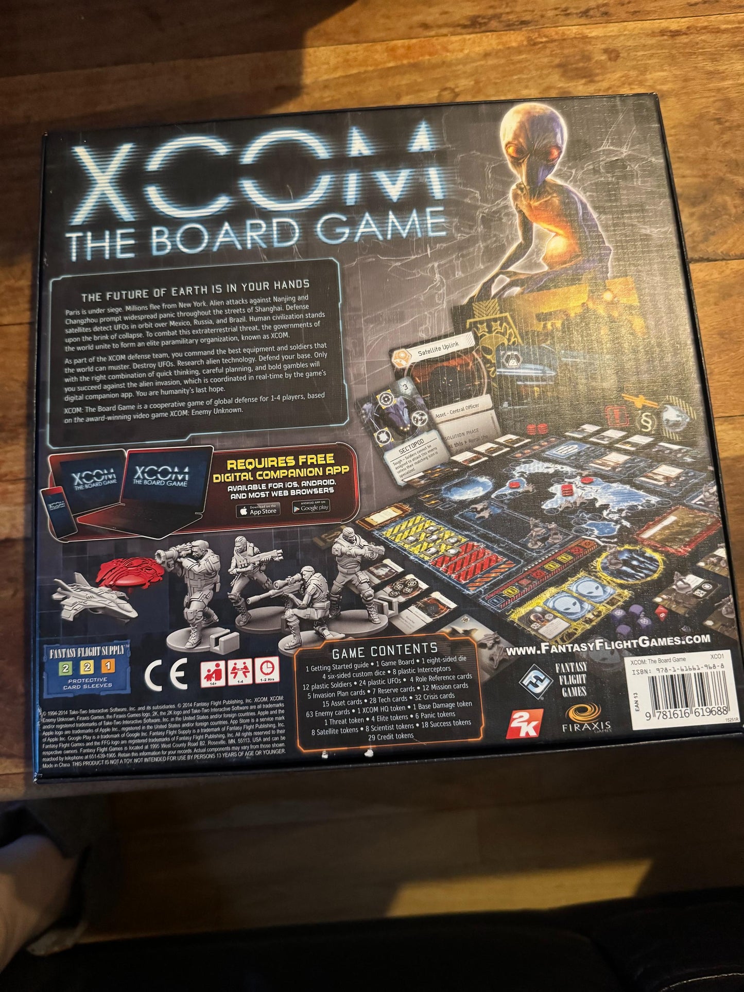 XCOM The Board Game Fantasy Flight Games 2015