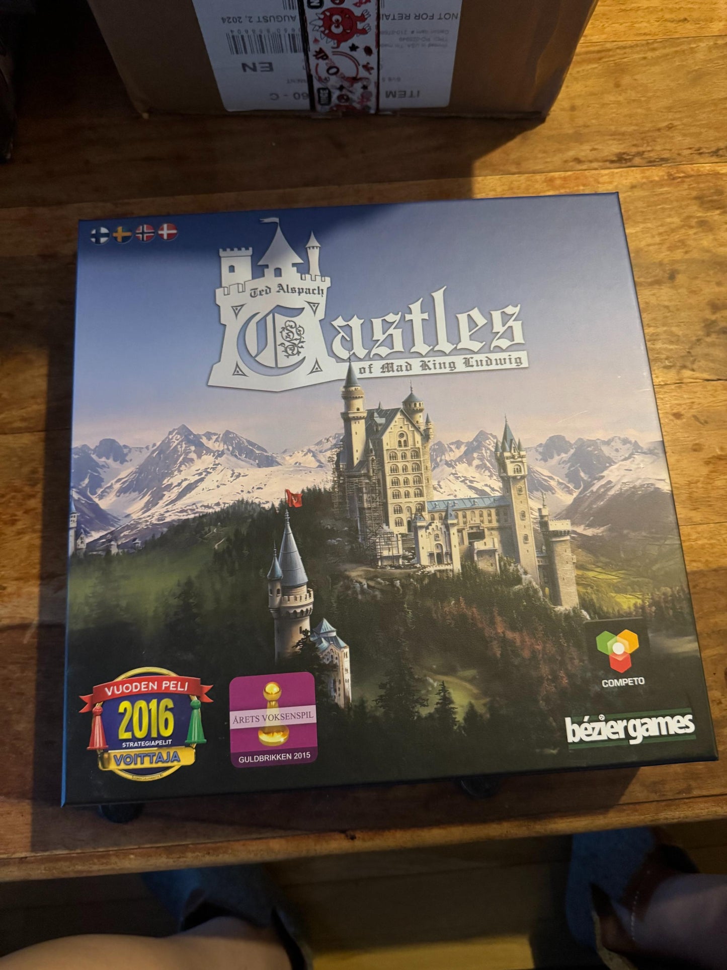Castles of Mad King Ludwig Bezier Games 2016