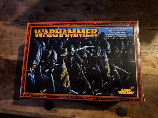 Warhammer Dark Elf Warriors Regiment Box Set Games Workshop