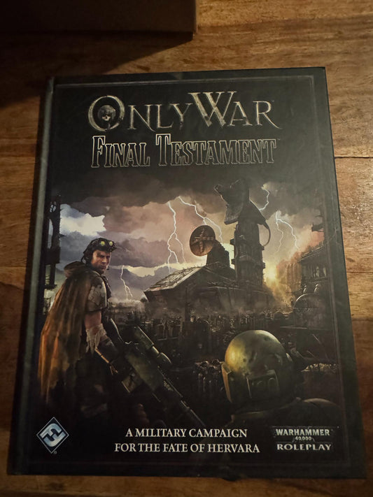 Only War Final Testament Warhammer 40K Fantasy Flight Games 2013