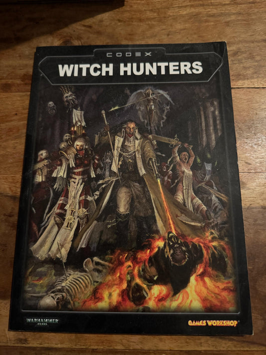 Warhammer 40K Witch Hunters Codex 3rd Ed Games Workshop 2003