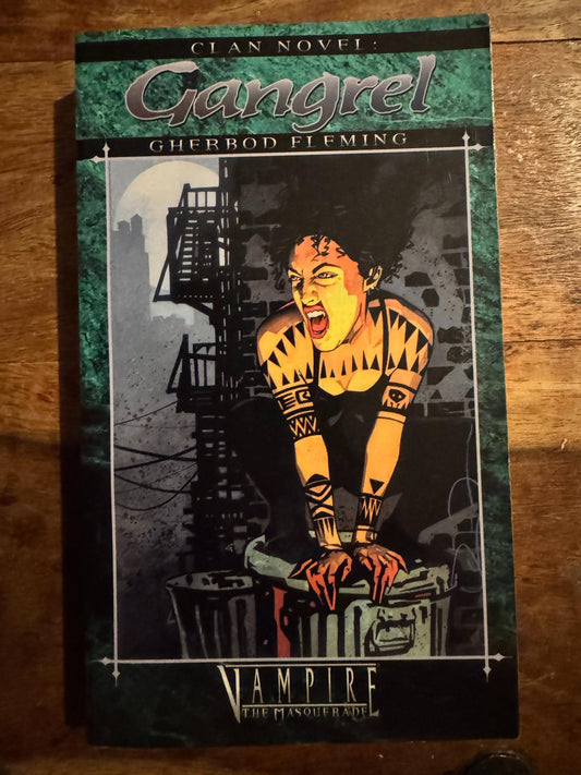 Vampire The Masquerade Clan Novel Gangrel #3 World of Darkness White Wolf 1999