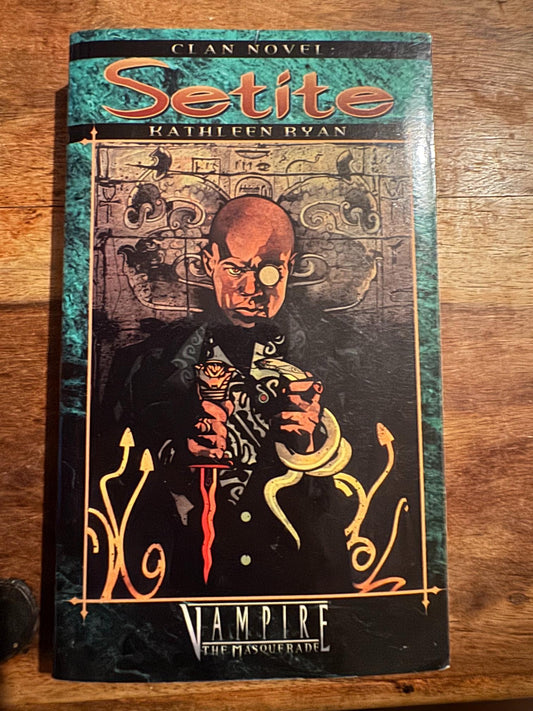 Vampire The Masquerade Clan Novel Setite #4 World of Darkness White Wolf 1999