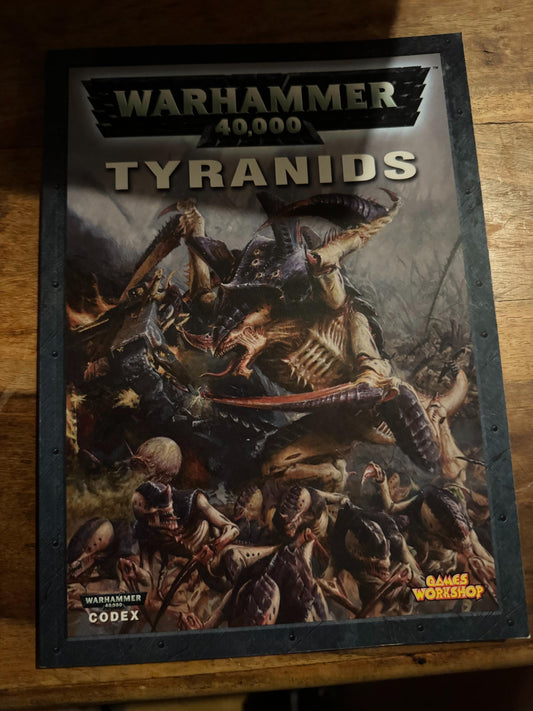 WARHAMMER 40K TYRANIDS CODEX Games Workshop
