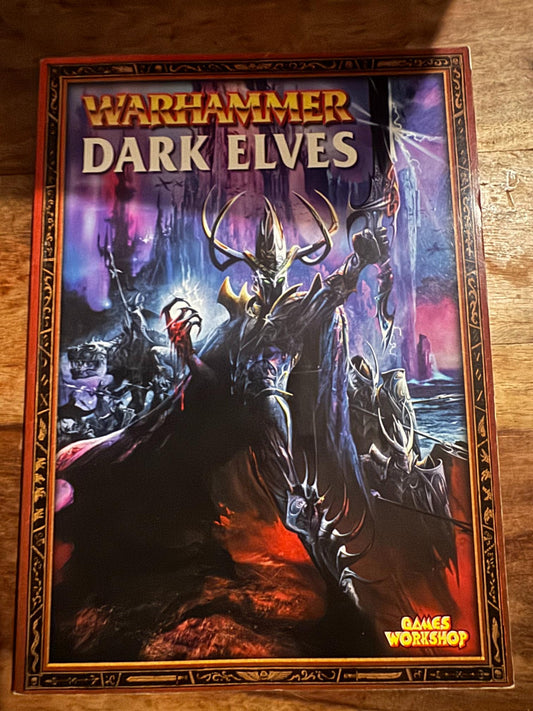 Warhammer Armies Dark Elves Games Workshop 2003