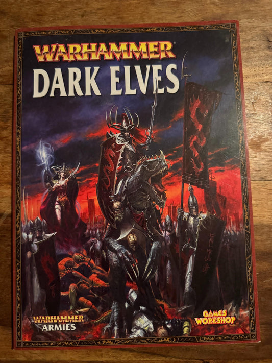 Warhammer Armies Dark Elves 7th Ed Games Workshop 2008