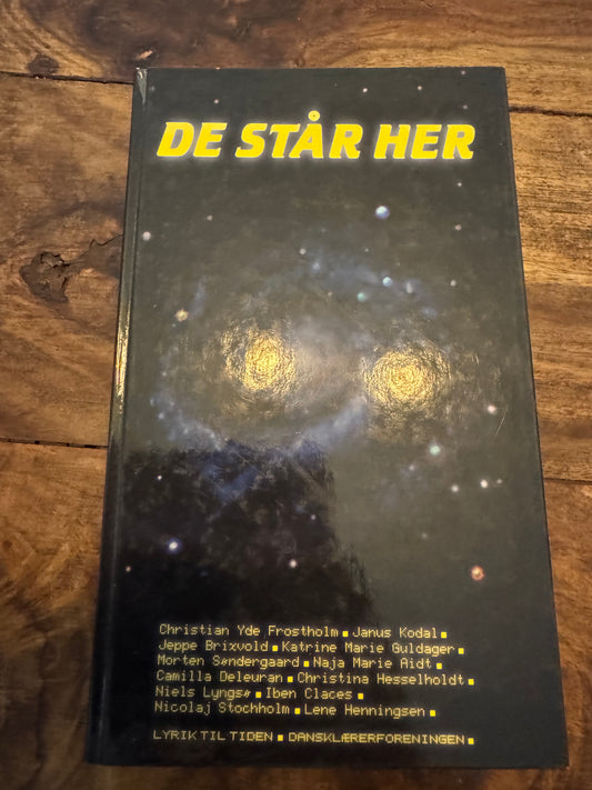 De står her Lyrik til tiden
