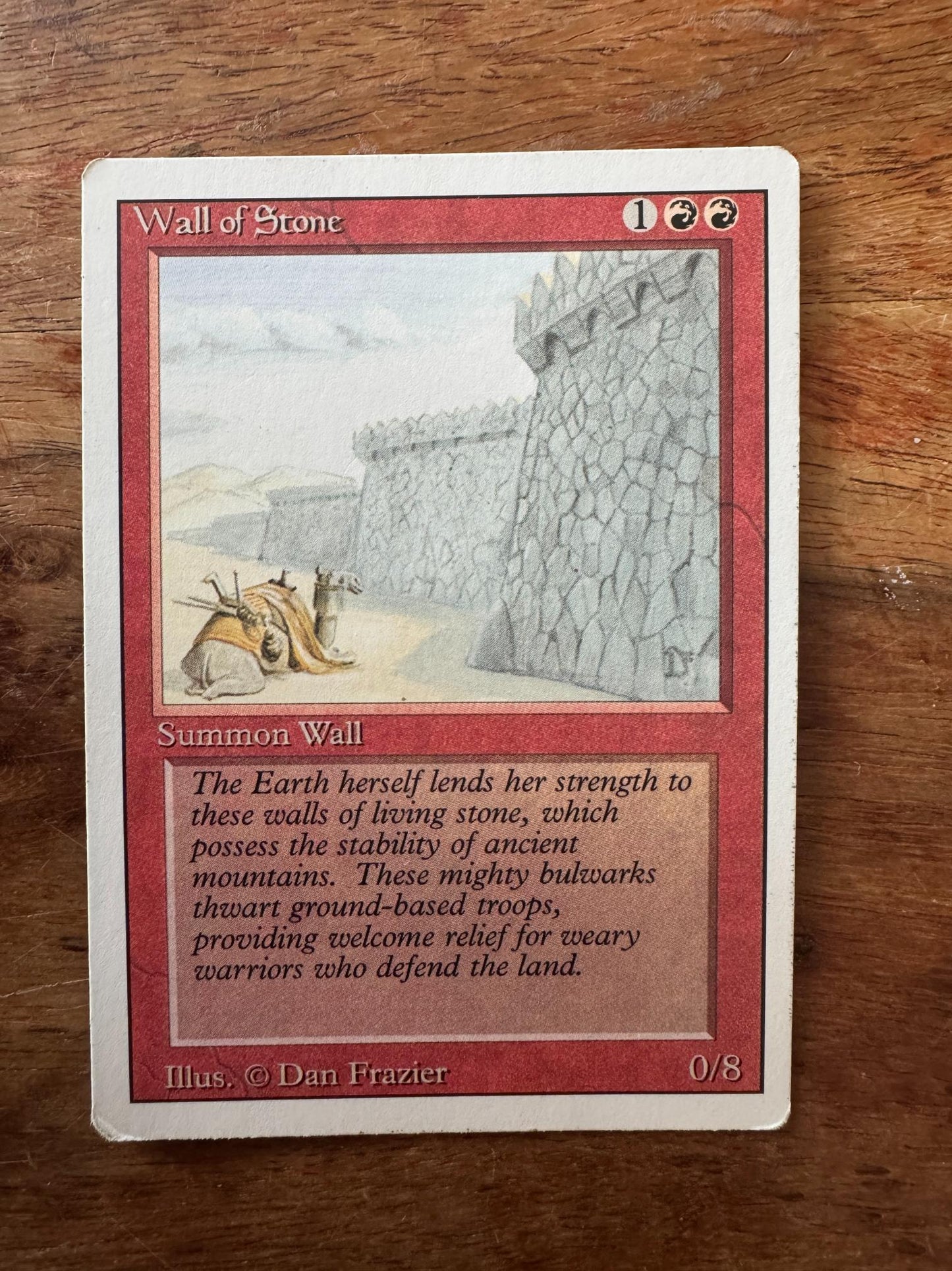 Magic The Gathering Wall of Stone 3rd