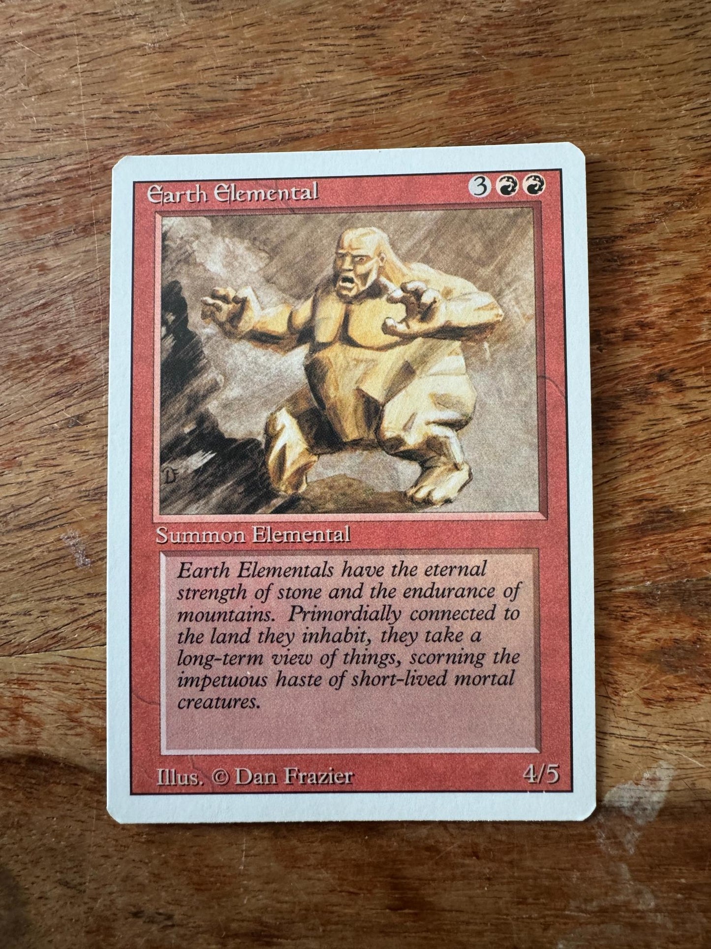 Magic The Gathering Earth Elemental 3rd