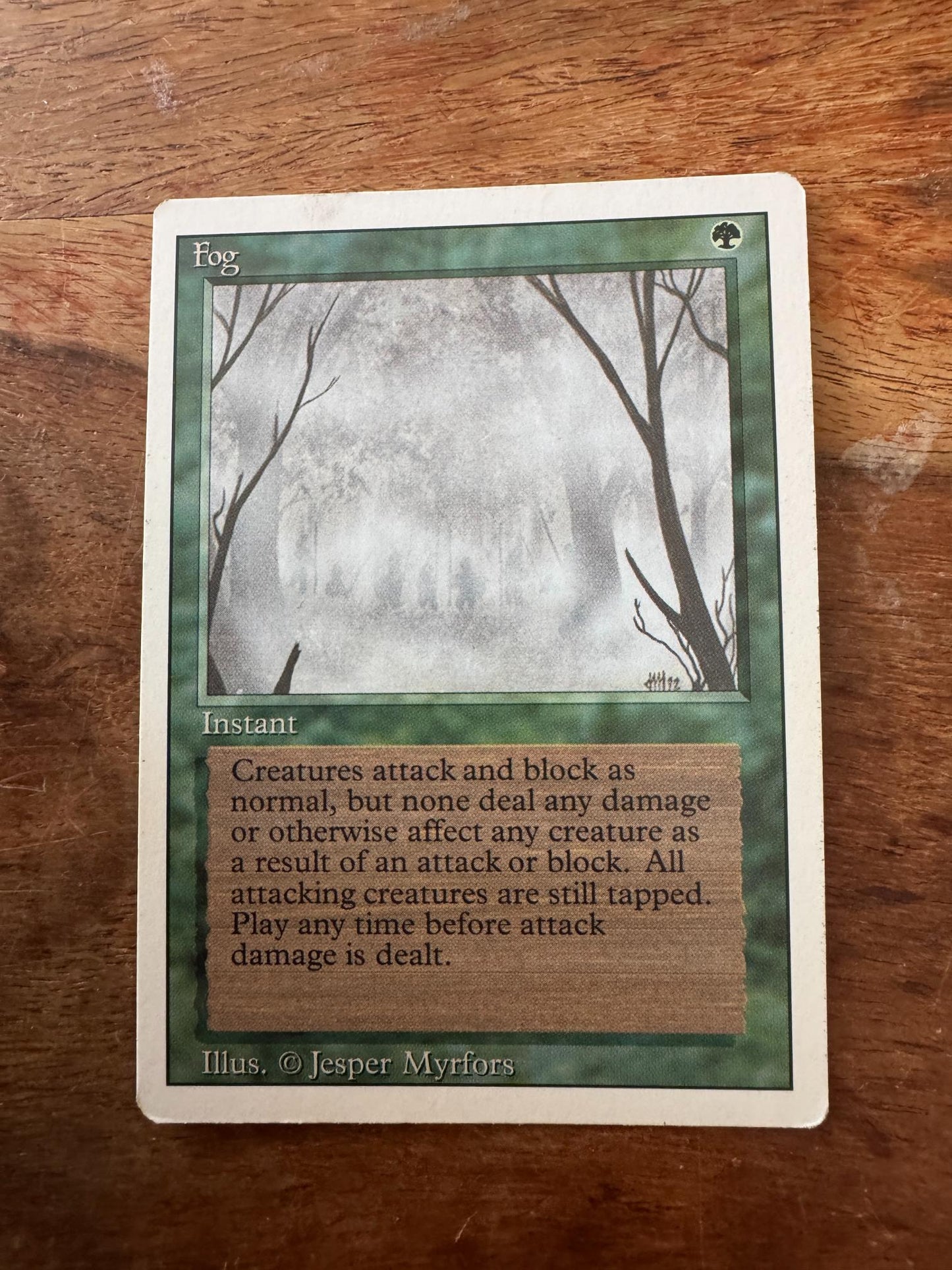 Magic The Gathering Fog 3rd