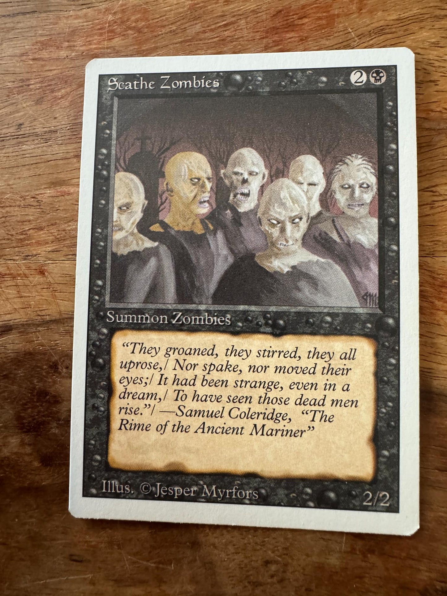 Magic The Gathering Scathe Zombies 3rd