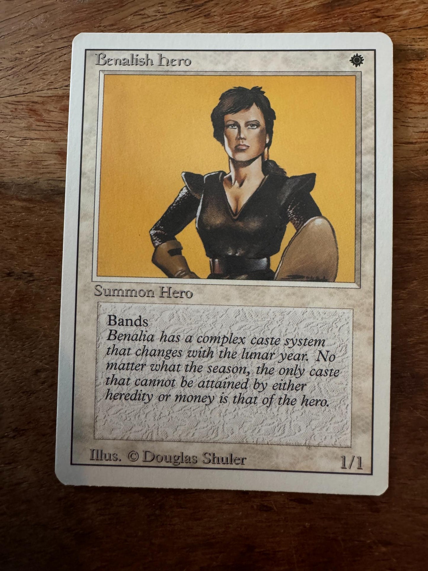 Magic The Gathering Benalish Hero 3rd - AllRoleplaying.com