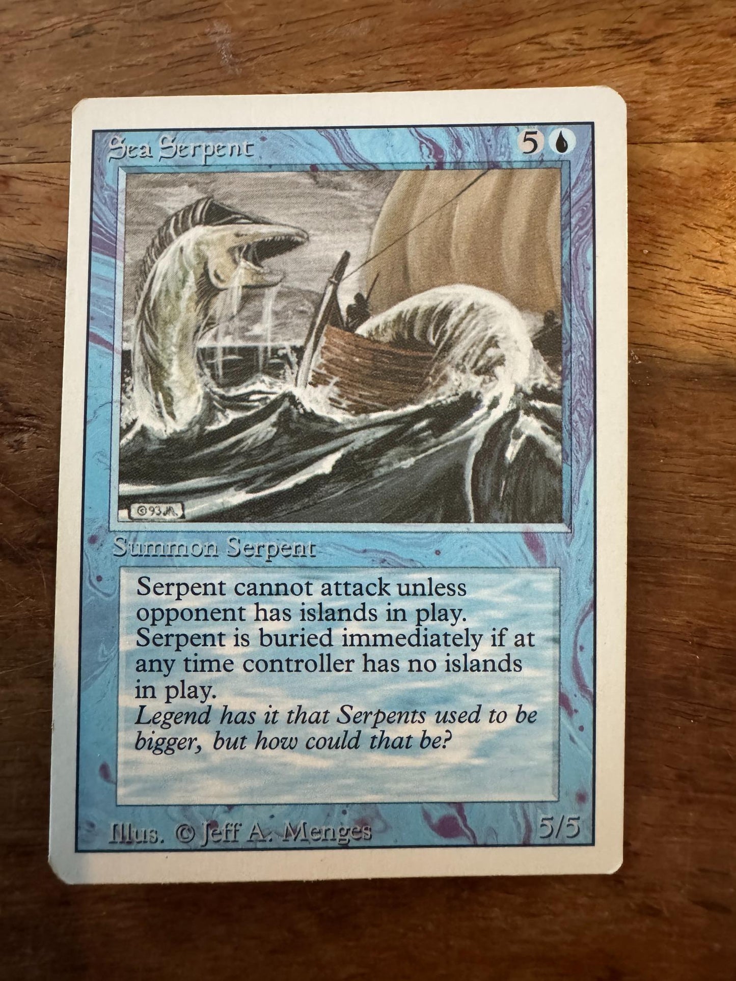 Magic The Gathering Sea Serpent 3rd - AllRoleplaying.com