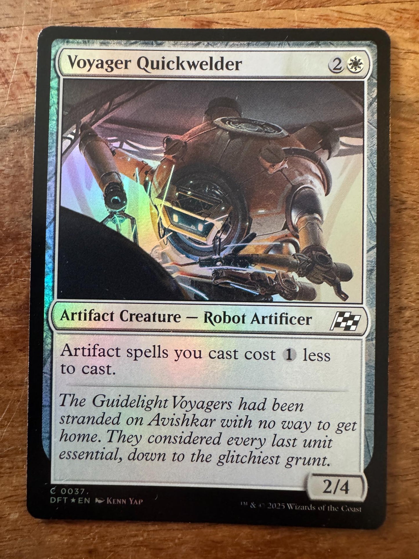 Magic The Gathering Voyager Quickwelder 0037 Aetherdrift - AllRoleplaying.com