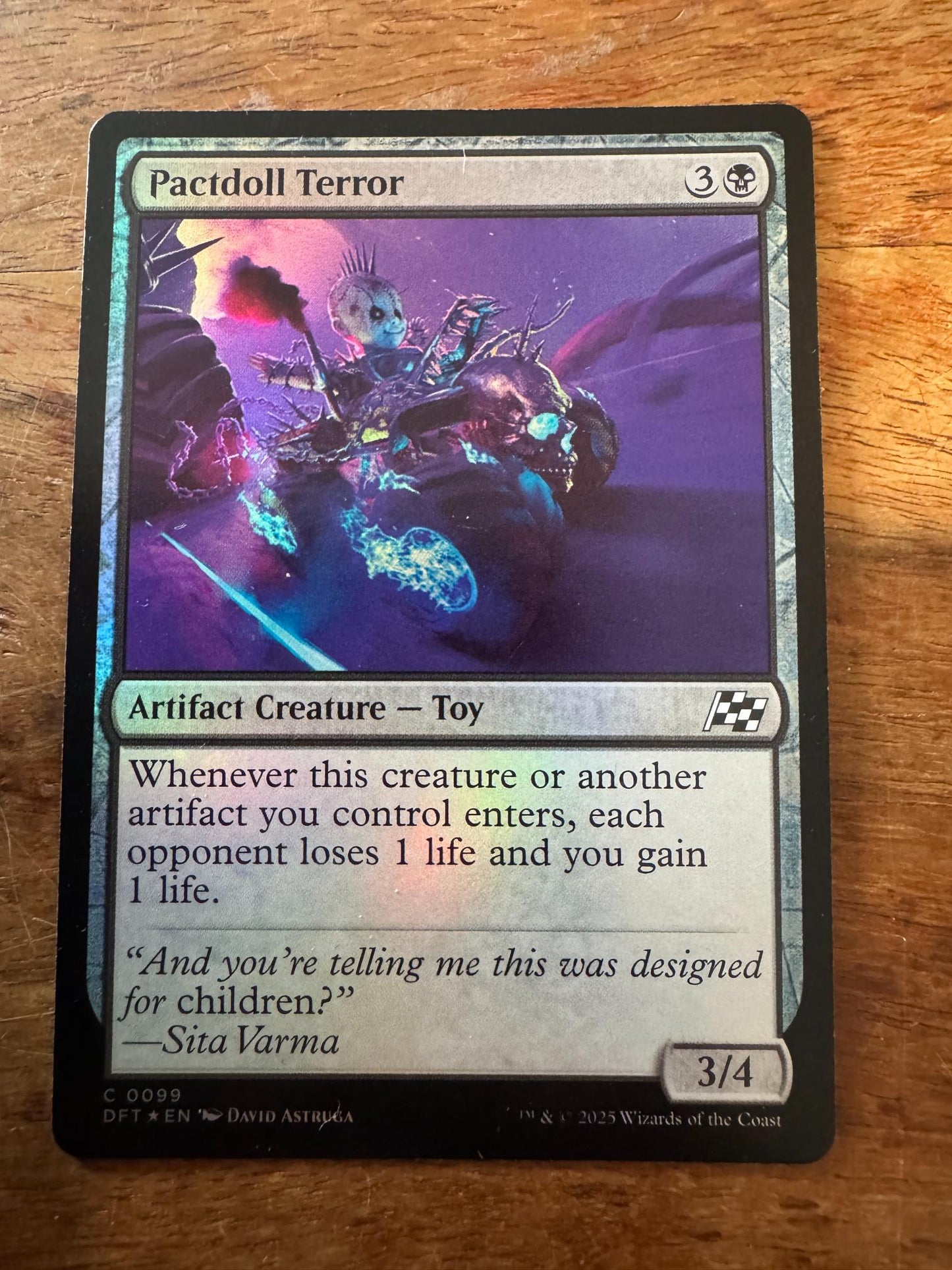 Magic The Gathering Pactdoll Terror 0099 Aetherdrift - AllRoleplaying.com