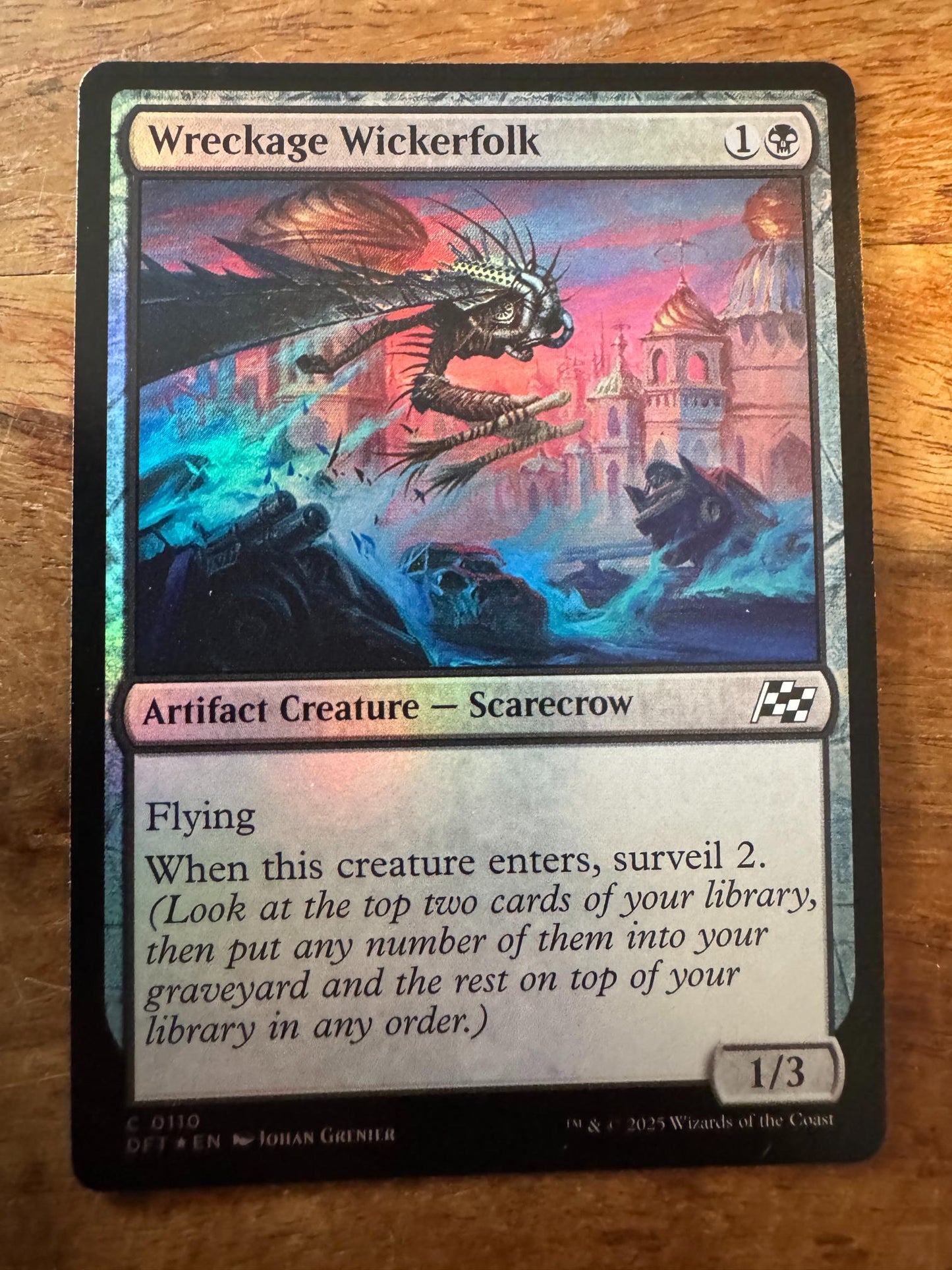 Magic The Gathering Wreckage Wickerfolk 0110 Aetherdrift - AllRoleplaying.com