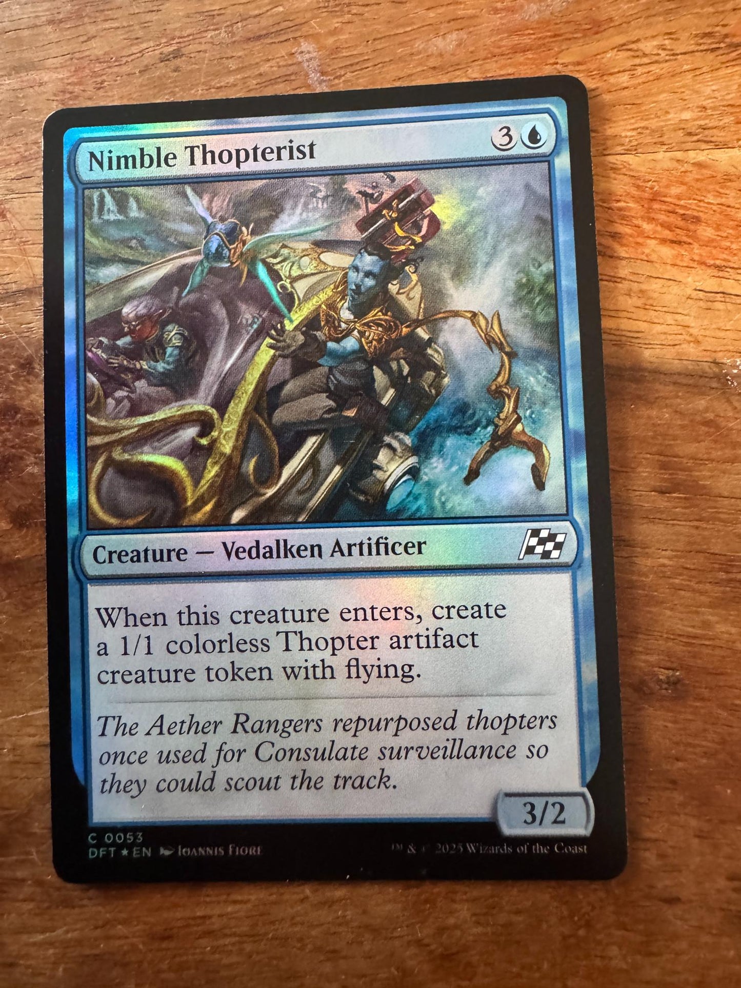 Magic The Gathering Nimble Thopterist 0053 Aetherdrift - AllRoleplaying.com