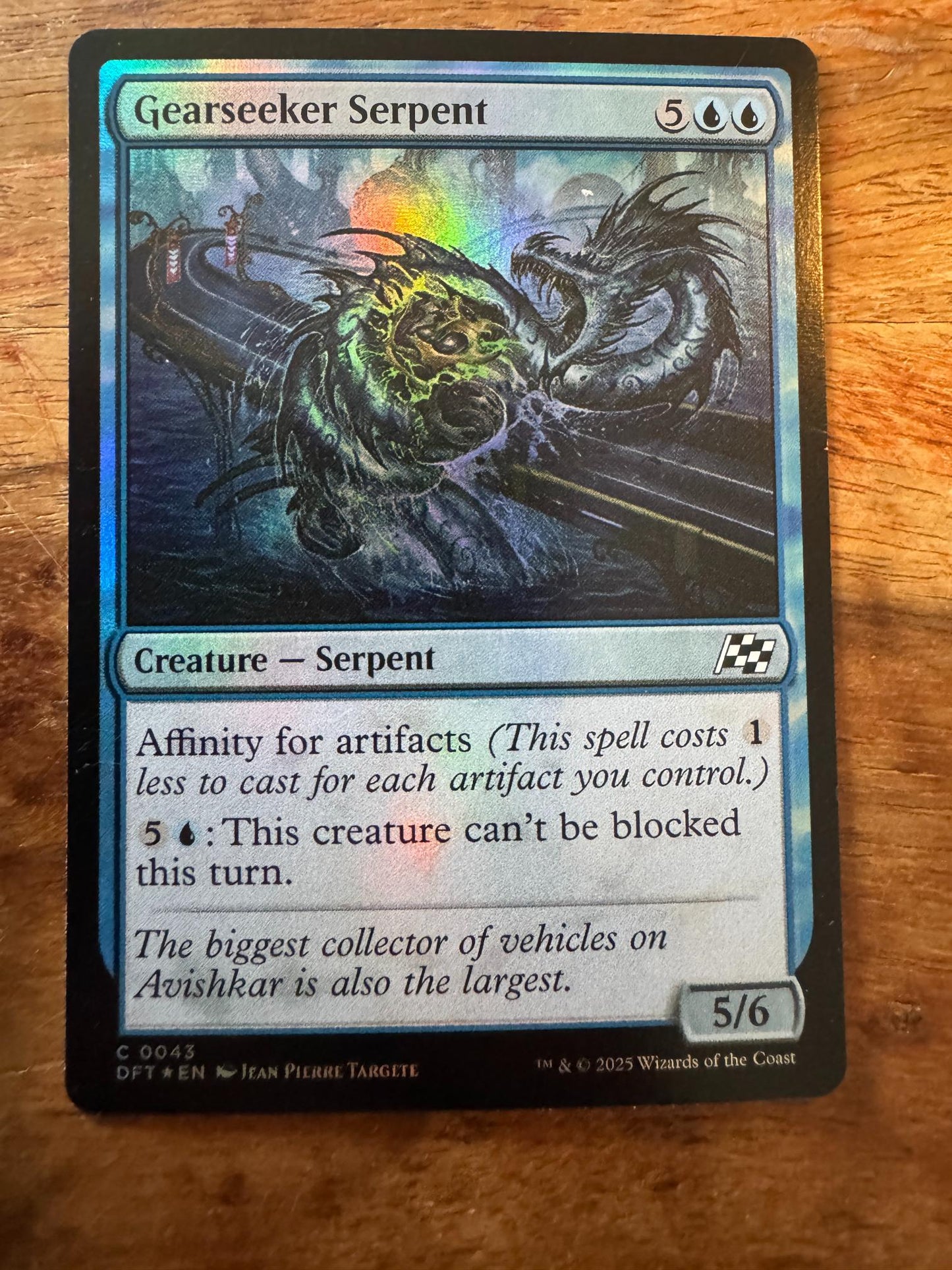 Magic The Gathering Gearseeker Serpent 0043 Aetherdrift - AllRoleplaying.com