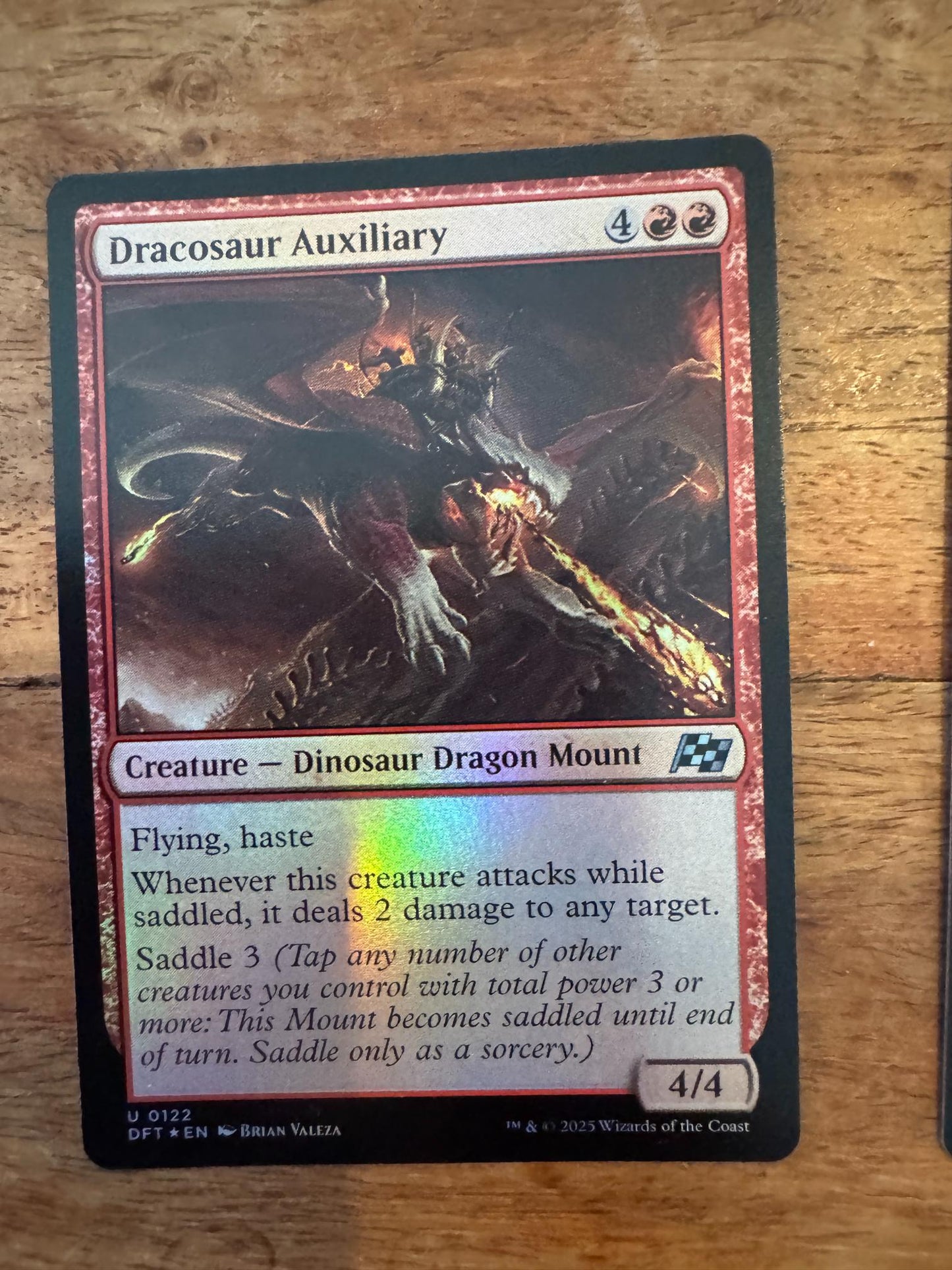 Magic The Gathering Dracosaur Auxiliary 0122 Aetherdrift - AllRoleplaying.com