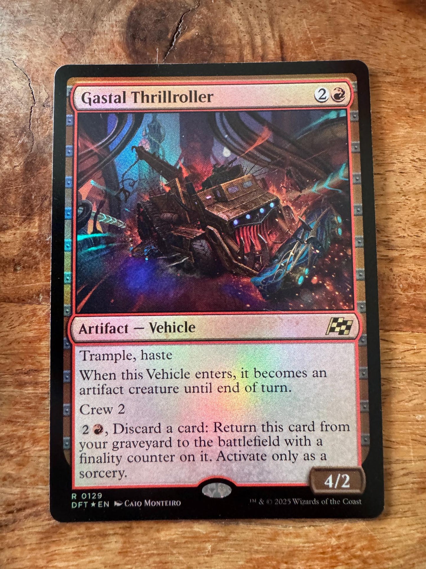 Magic The Gathering Gastal Thrillroller 0129 Aetherdrift - AllRoleplaying.com