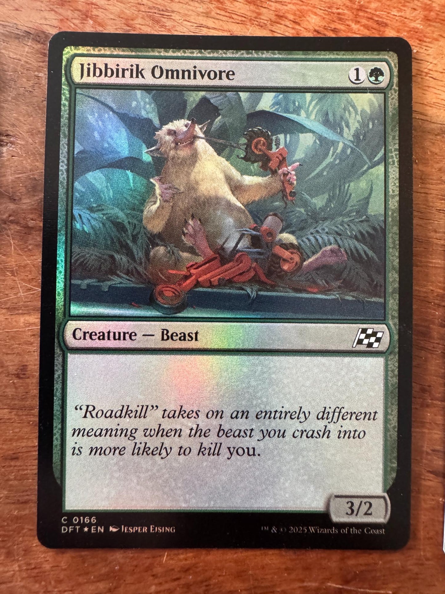 Magic The Gathering Jibbirik Omnivore 0166 Aetherdrift - AllRoleplaying.com