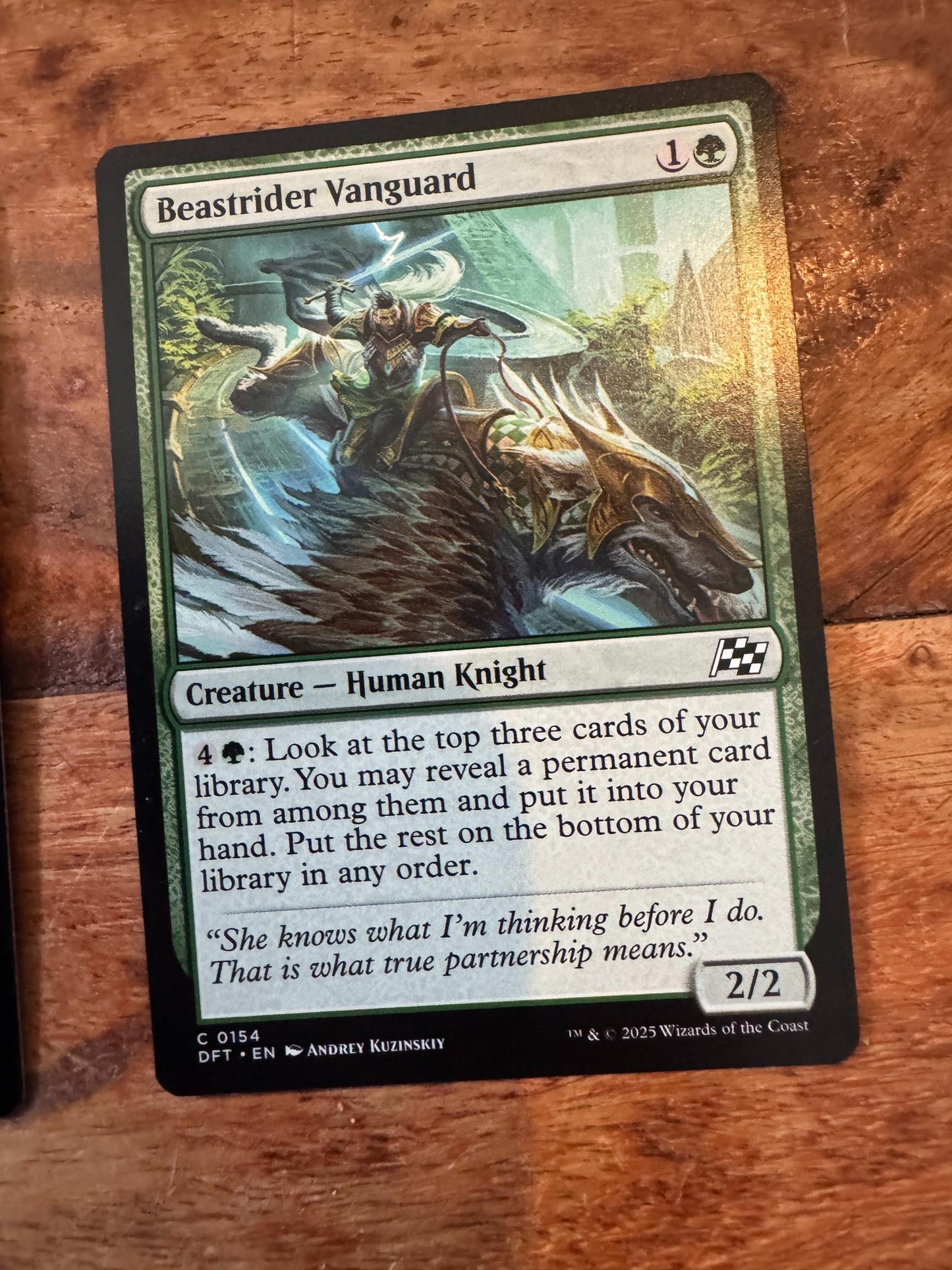 Magic The Gathering Beastrider Vanguard 0154 Aetherdrift - AllRoleplaying.com