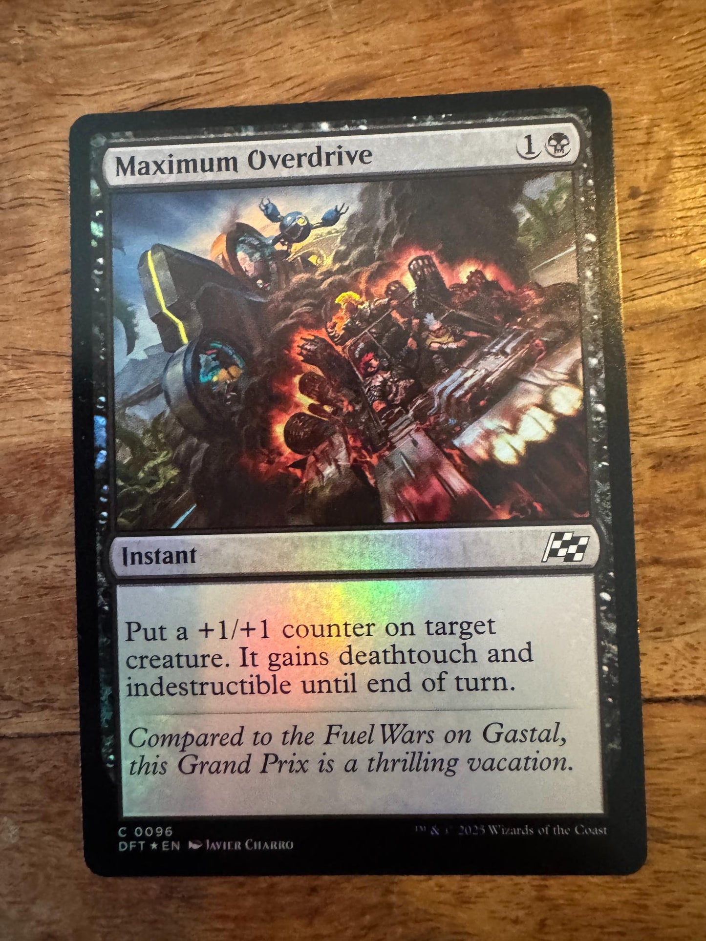 Magic The Gathering Maximum Overdrive 0096 Aetherdrift