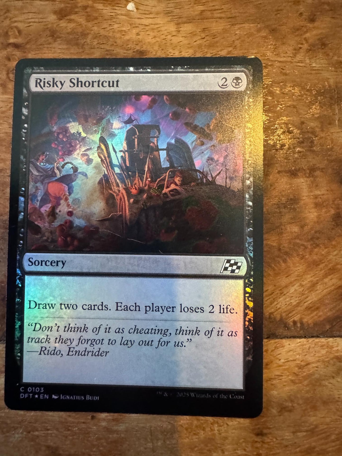 Magic The Gathering Risky Shortcut 0103 Aetherdrift