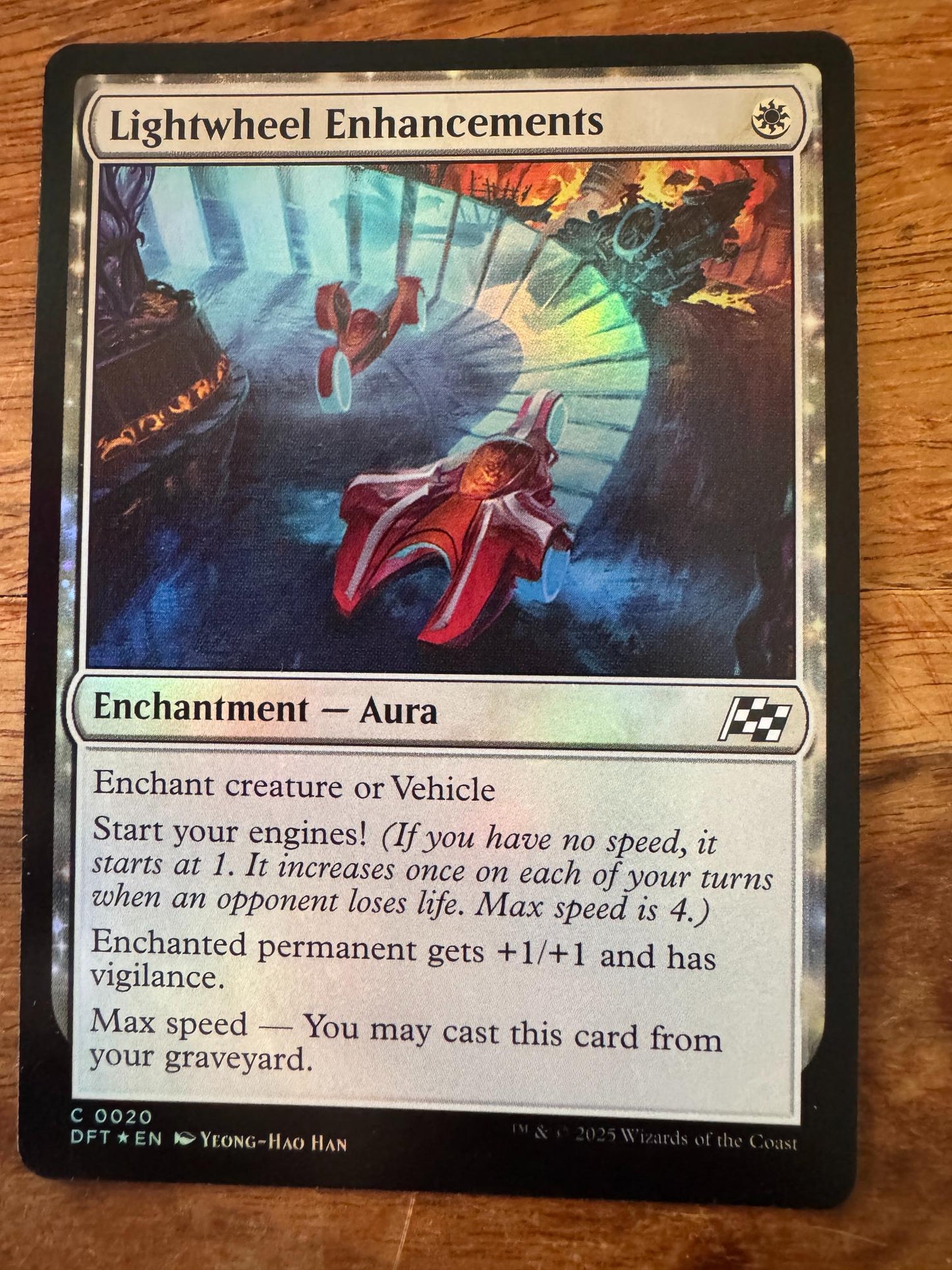 Magic The Gathering Lightwheel Enhancements 0020 Aetherdrift