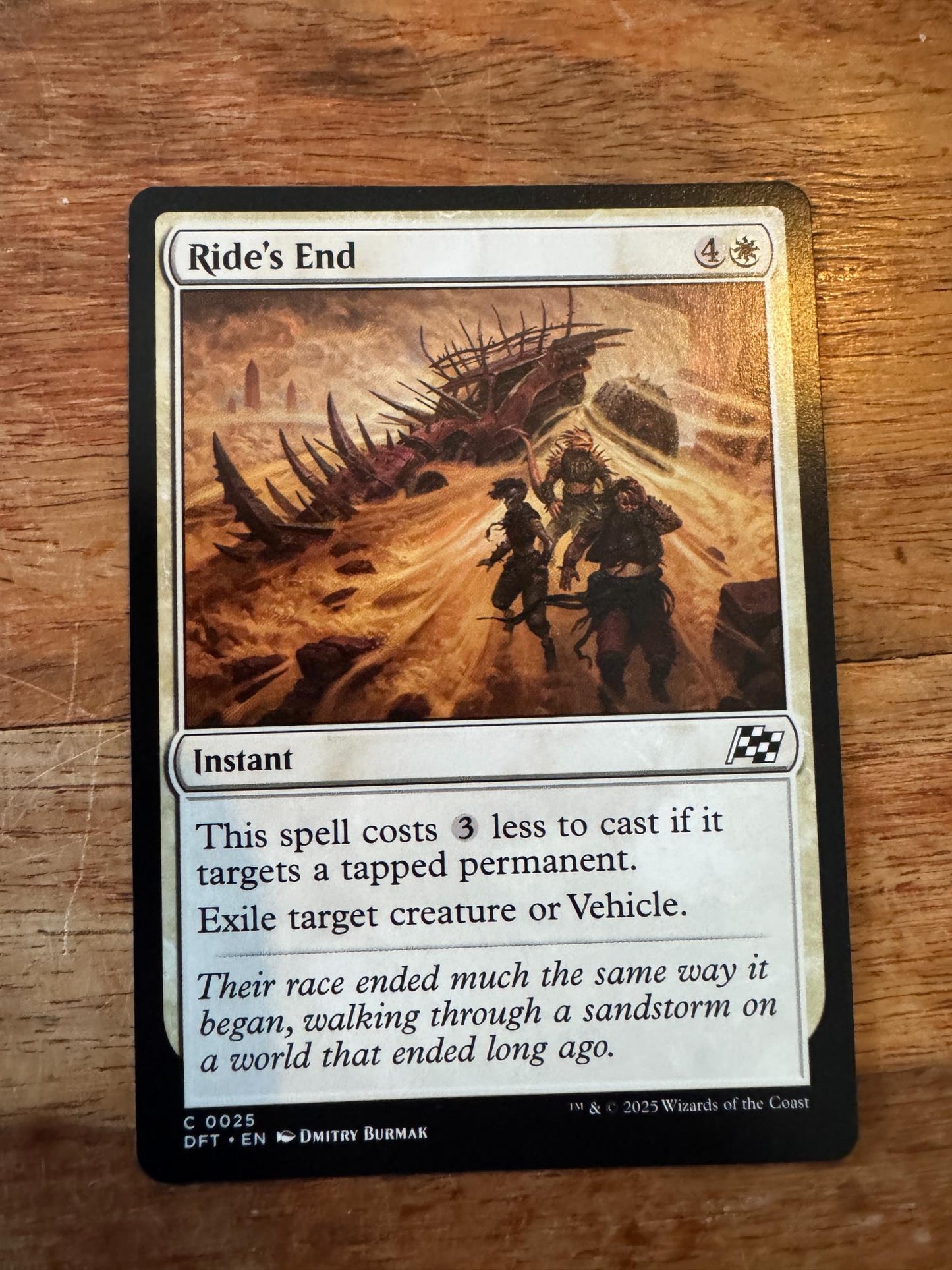 Magic The Gathering Ride's End 0025 Aetherdrift