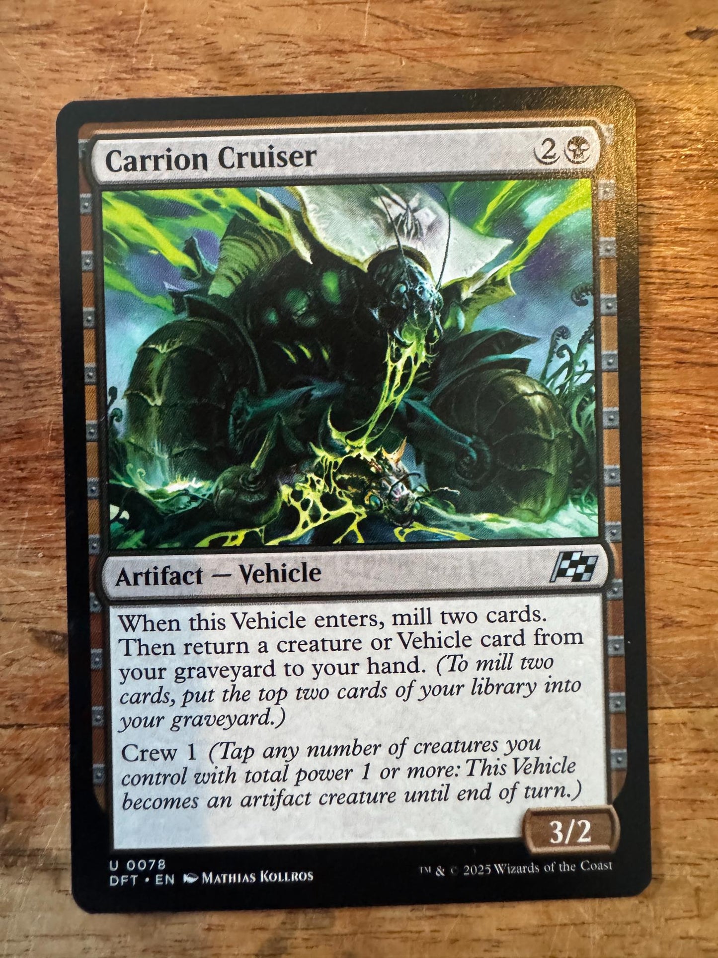 Magic The Gathering Carrion Cruiser 0078 Aetherdrift