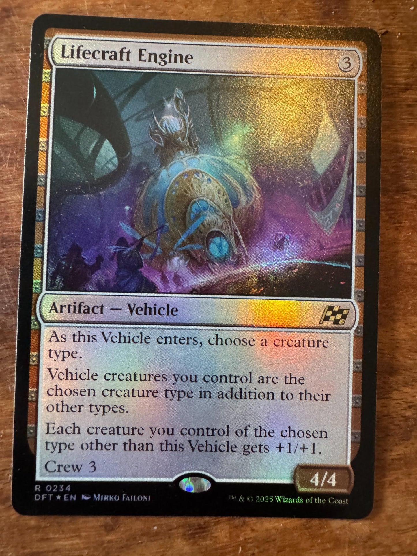 Magic The Gathering Lifecraft Engine 0234 Aetherdrift
