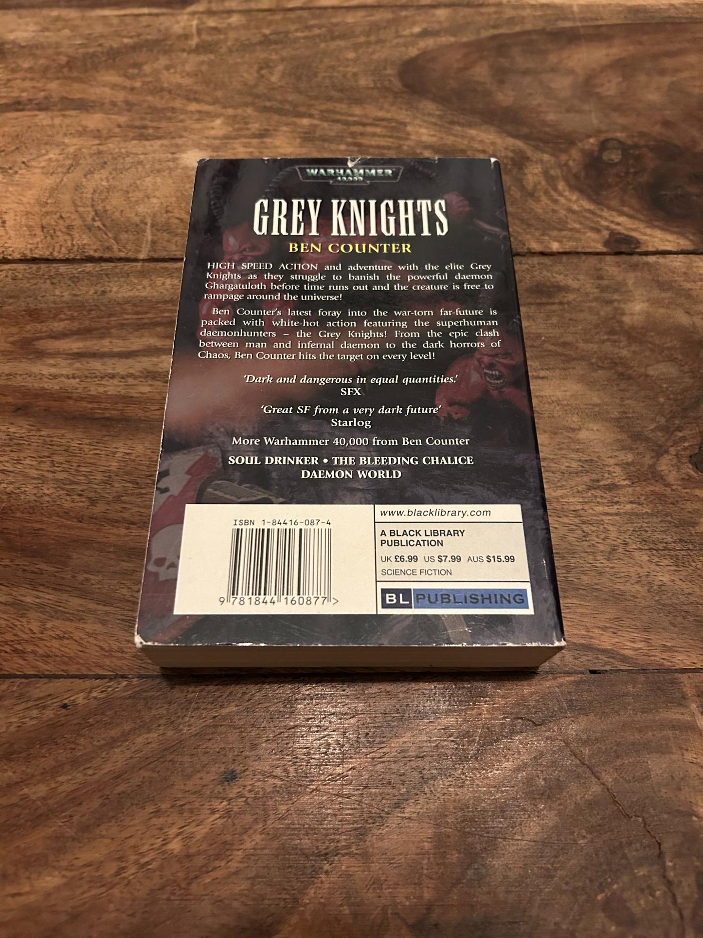 Warhammer 40K Grey Knights Ben Counter Black Library 2004