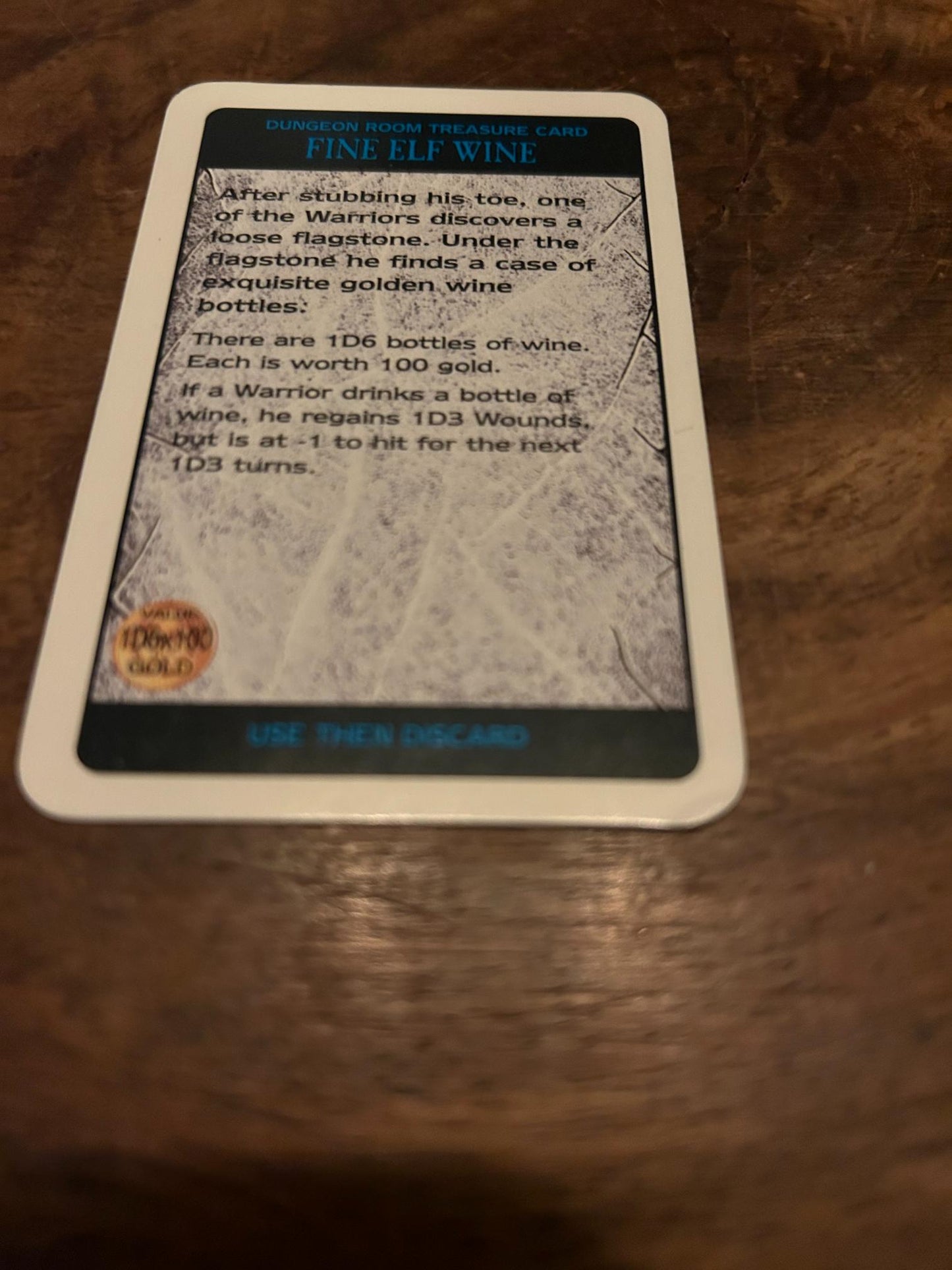 Warhammer Quest Treasure Card Games Workshop