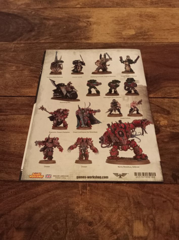 Warhammer 40k How To Play Dark Vengeance Expansion Rulebook Games Workshop