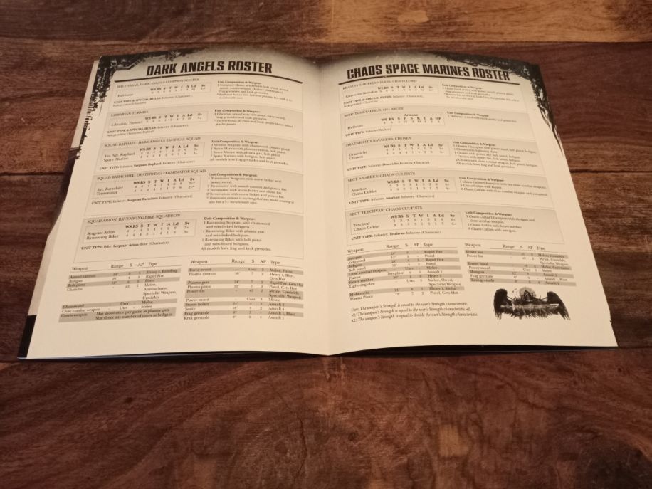 Warhammer 40k How To Play Dark Vengeance Expansion Rulebook Games Workshop