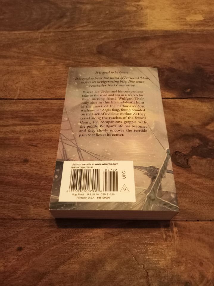 Forgotten Realms Sea of Swords Paths of Darkness #4 R. A. Salvatore 2001