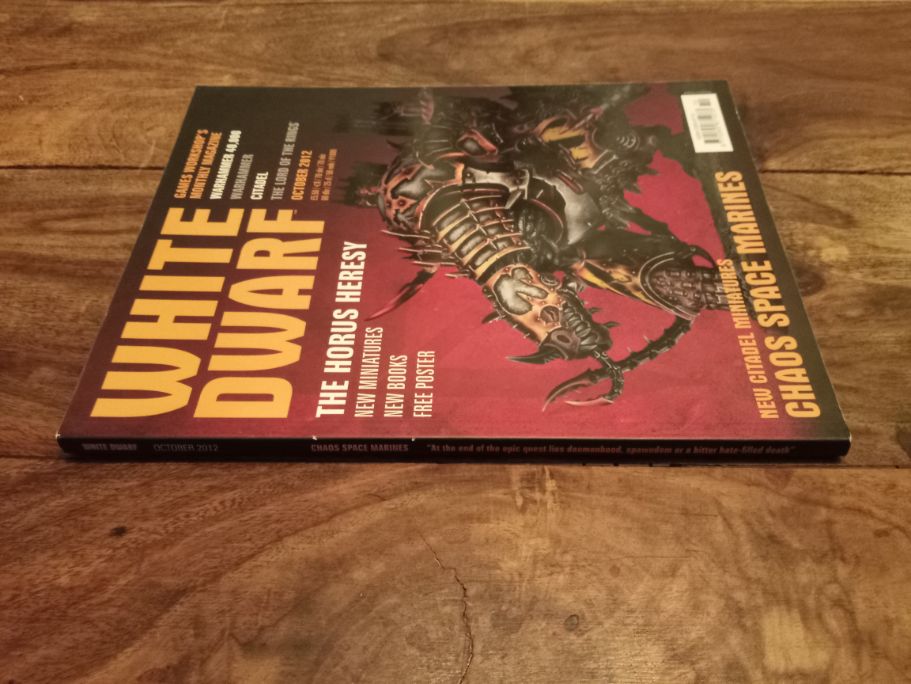 White Dwarf Oktober 2012 Games Workshop Magazine