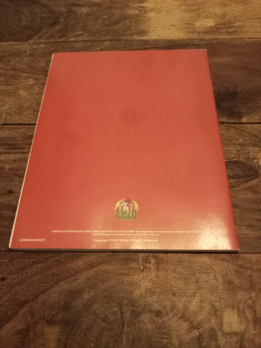 Forgotten Realms Shadowdale - Campaign Setting TSR 1987