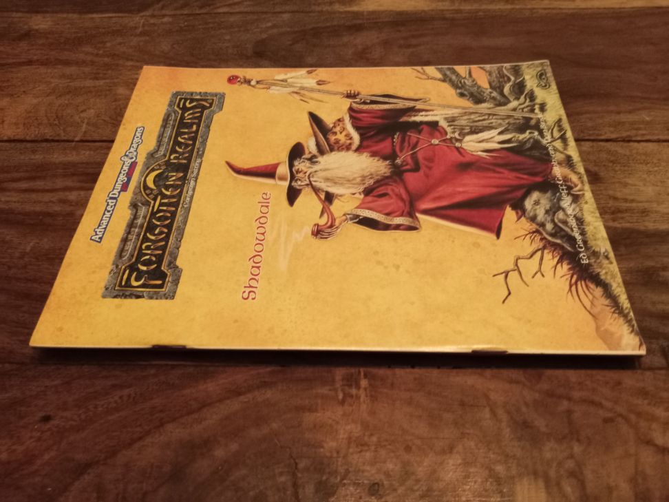 Forgotten Realms Shadowdale - Campaign Setting TSR 1987