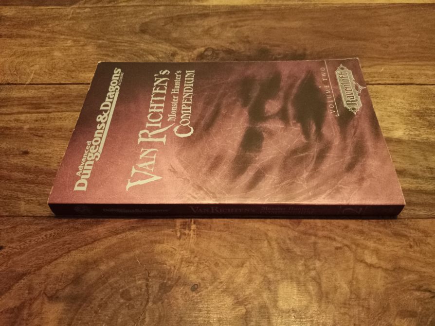 Ravenloft Van Richten's Monster Hunter's Compendium #2 TSR 11507 AD&D 1999