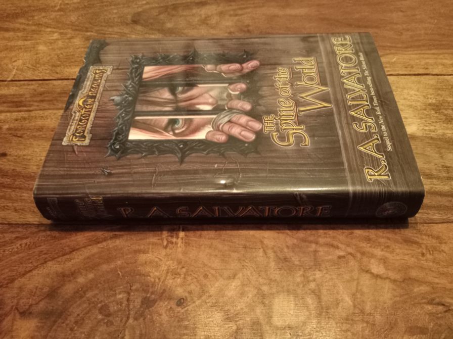 Forgotten Realms The Spine of the World Paths of Darkness #2 Hardcover R.A. Salvatore 2000