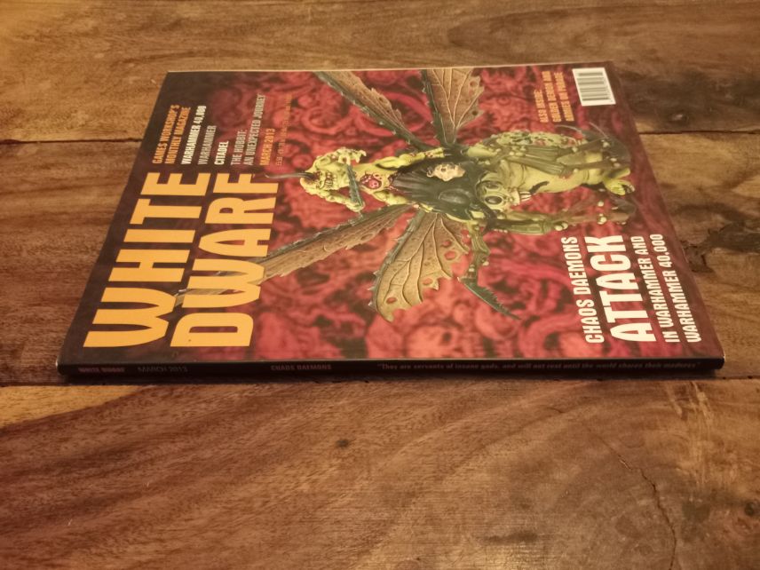 White Dwarf March 2013 Games Workshop Magazine