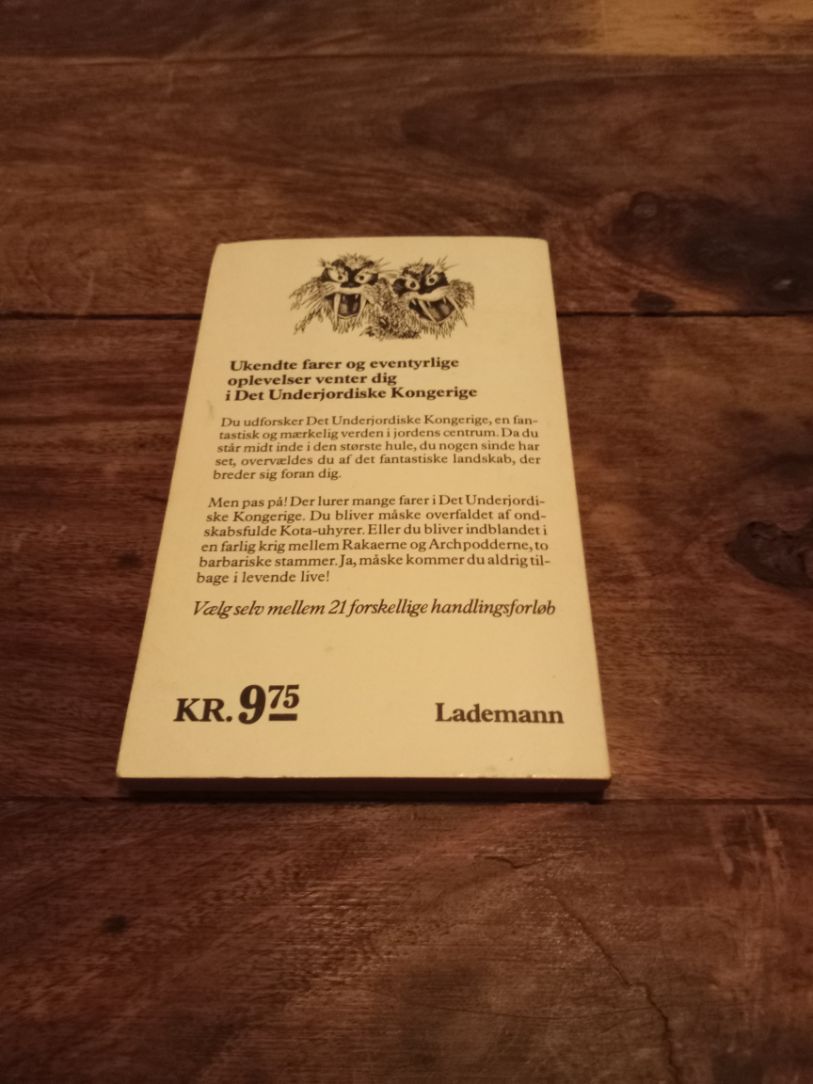 Du er Hovedpersonen i Det Underjordiske Kongerige
